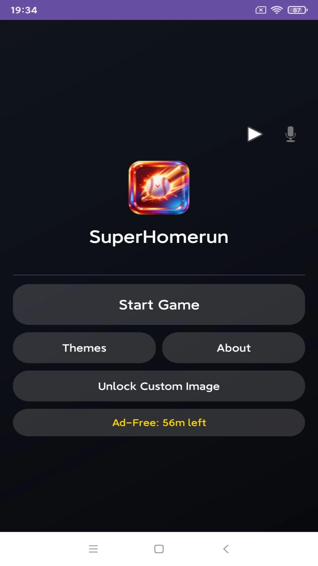 Super Homerun: Brick Breaker screenshot